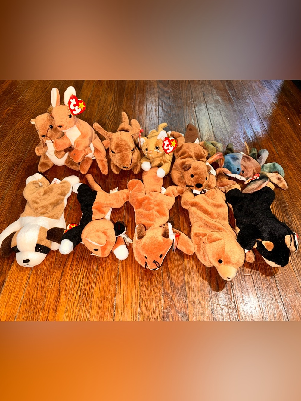 NWT Assortment of 11 TY Beanie Babies Stuffed Animals